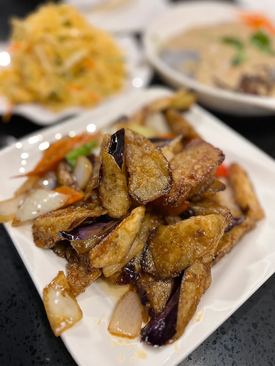 Potatoes Green Peppers Eggplant 地三鲜
